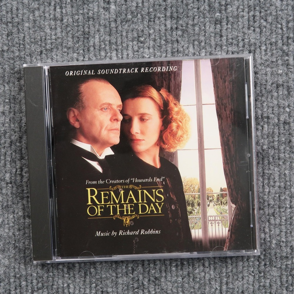 Remains of the Day CD Soundtrack 1993‎ Richard Robbins Drama Score Angel Records